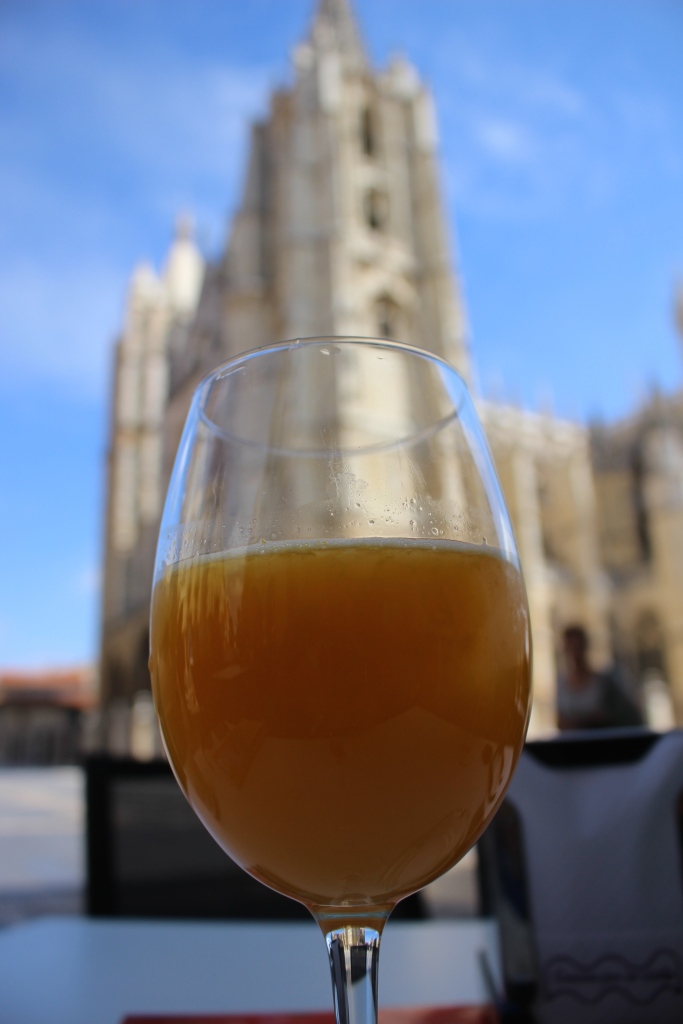 Spanish Orange Juice and the Cathedral of León